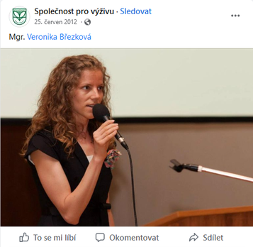 Společnost pro výživu 2012